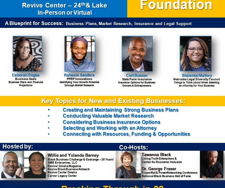 March 26th Revive Black Business Summit…Business Plans, Research