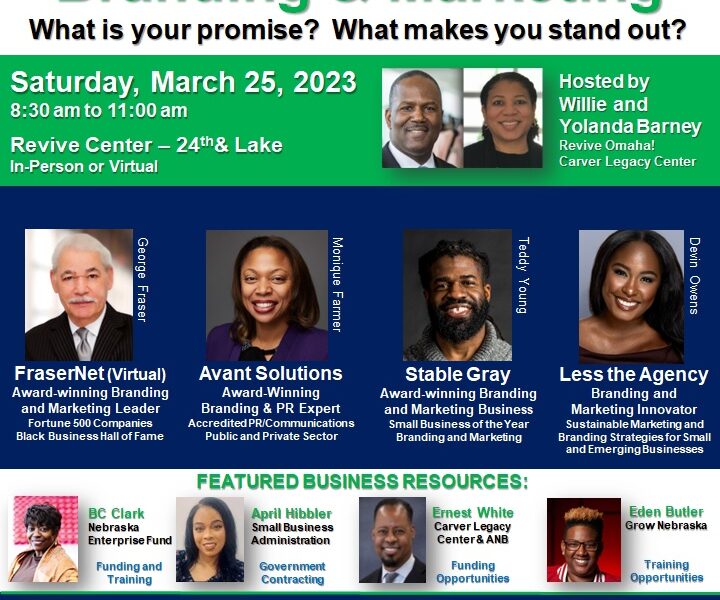 March 25th…Black Business Summit Revive! Omaha